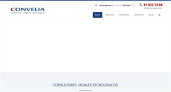 Desktop Screenshot of convelia.com